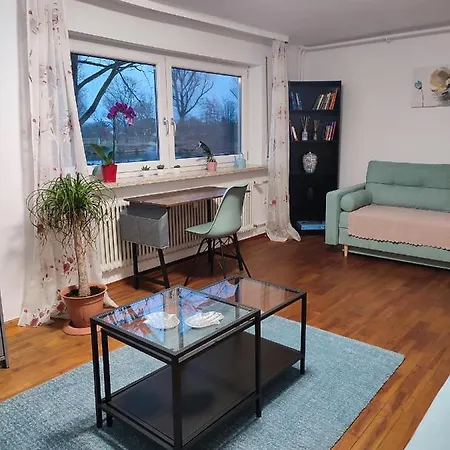 Gemuetliche Zwei-Zimmer-Wohnung Am Regnitzufer Bamberg Buitenkant foto